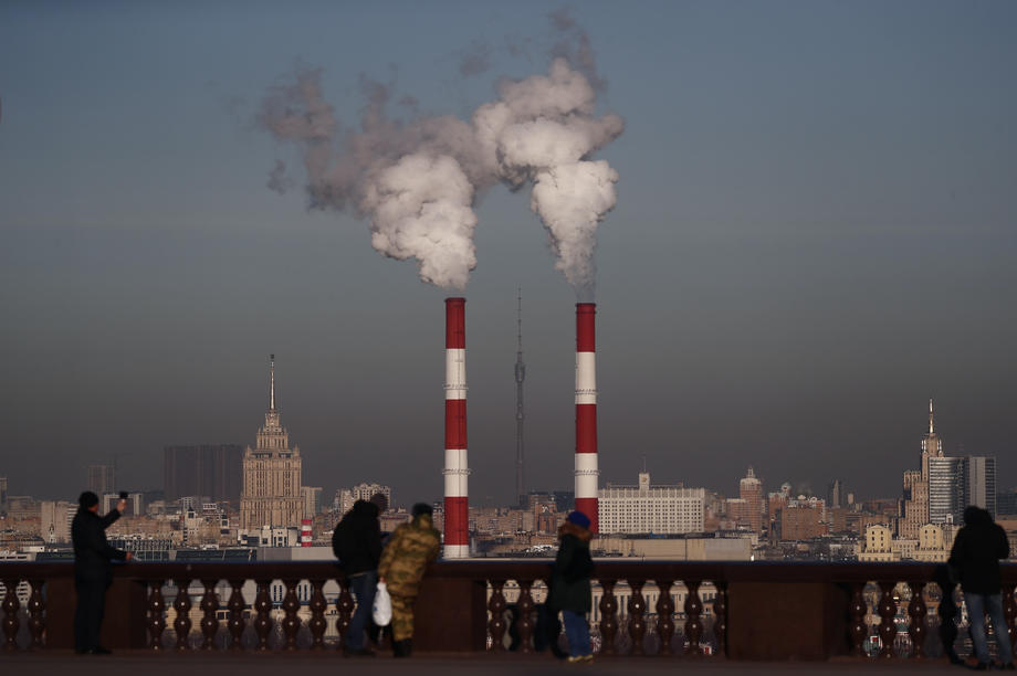 CO2 emissions in Moscow
