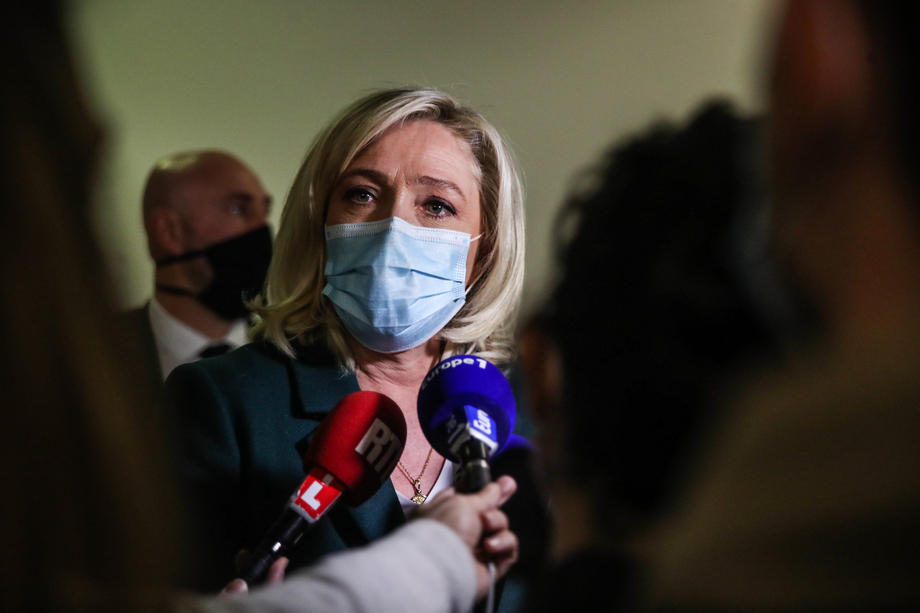 Trial of Marine Le Pen in Paris