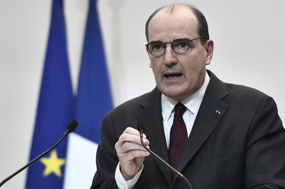 French Prime Minister Jean Castex press conference on the government&rsquo;s current strategy for the ongoing Covid-19 pandemic