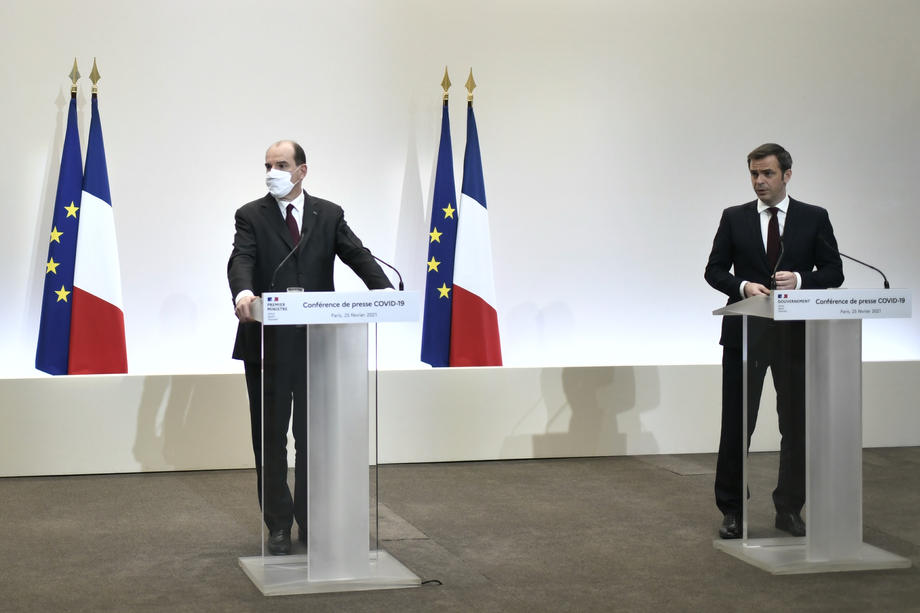 Jean Castex et Olivier Véran