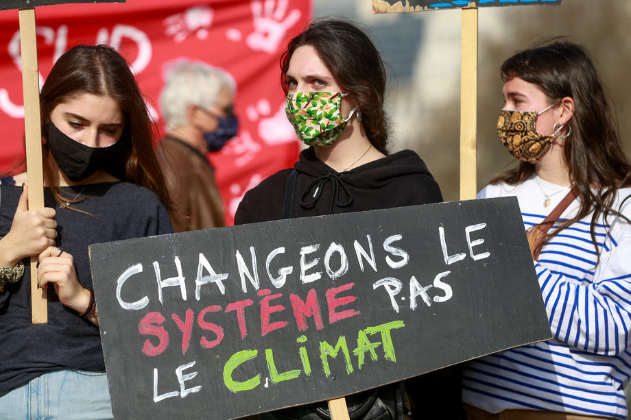 Demonstration against EU-Mercosur Treaty