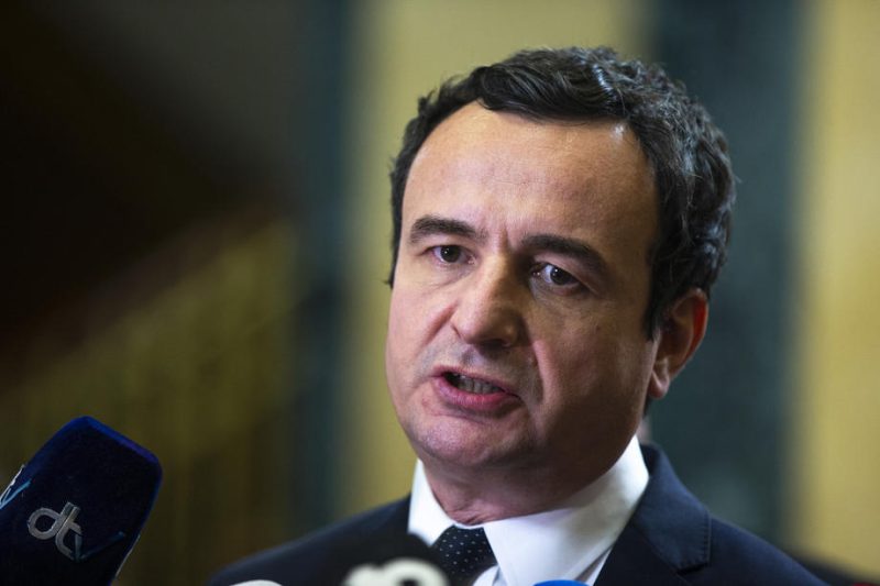 Le Premier ministre kosovar présente ses "quatre principes" dans le dialogue avec la Serbie