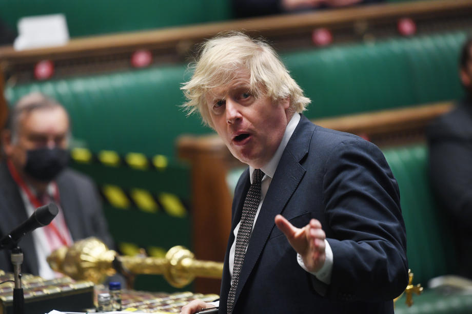 PMQs at British parliament