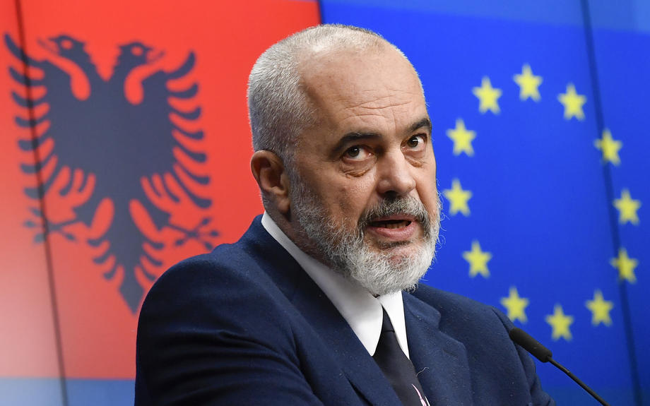 Albania PM Rama at EU institutions