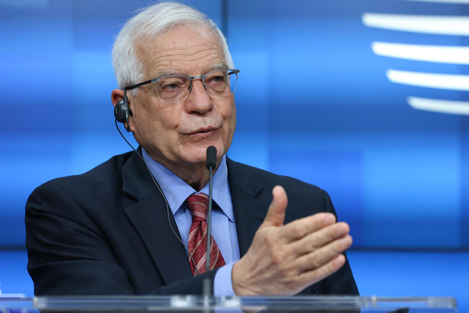 EU foreign policy chief Josep Borrell press conference