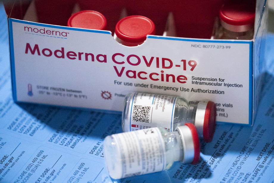 Mass vaccination event at Walter E. Washington Convention Center in Washington, DC