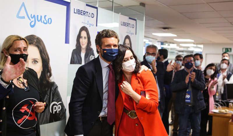 Le Parti populaire espagnol remporte les élections régionales à Madrid