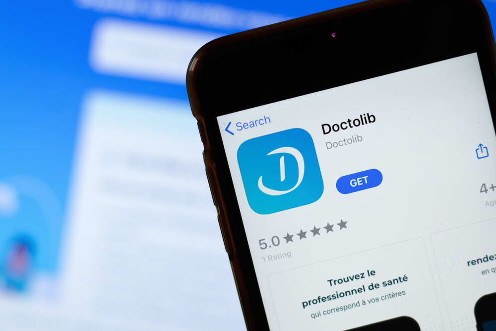 New,York,,Usa,-,15,May,2020:,Doctolib,Mobile,App