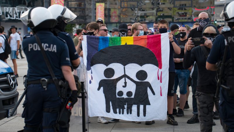 Le manuel de police polonais associe homosexualité et "pathologie sociale"