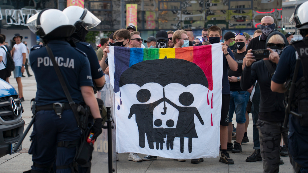 Katowice,,Poland,-,August,10,,2020:,The,Struggle,For,Lgbt