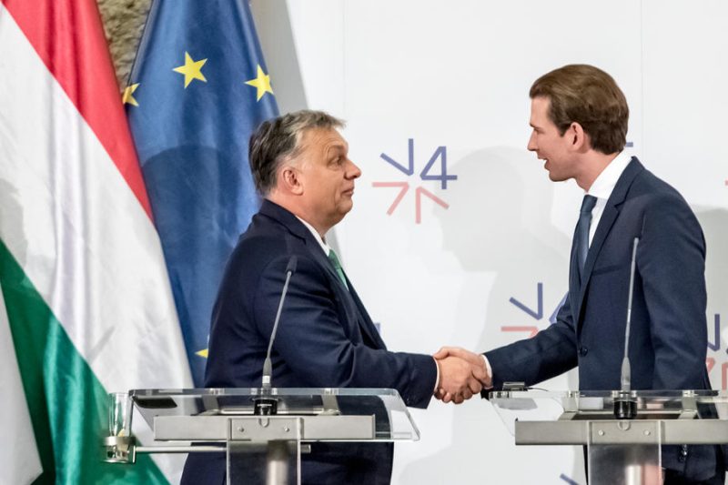 Le chancelier autrichien Sebastian Kurz accusé d'« Orbanisation » de l'Autriche