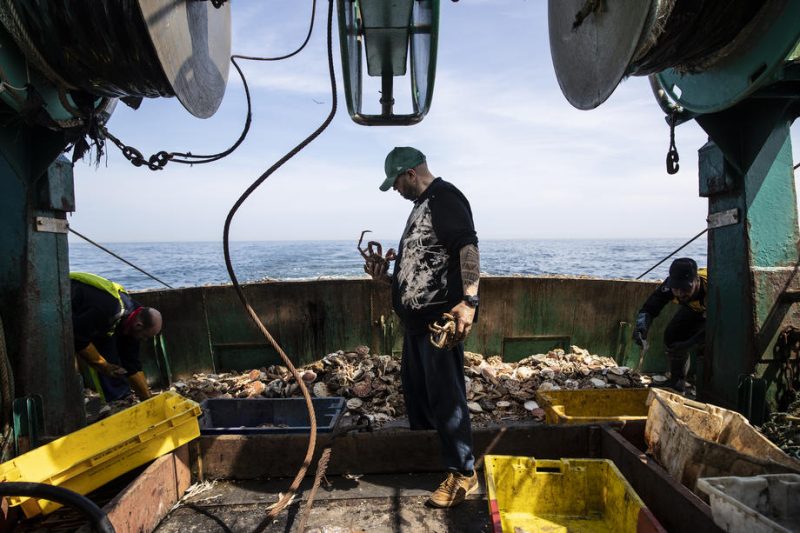 Action symbolique de pêcheurs contre « l’invasion de la flotte industrielle néerlandaise »