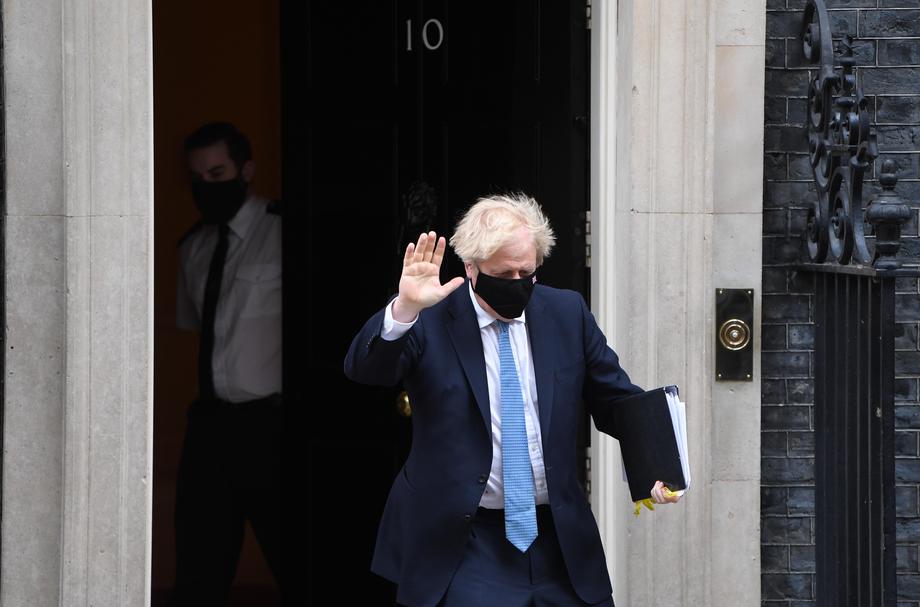 Prime Minster Boris Johnson to attend the Houses of Parliament in London