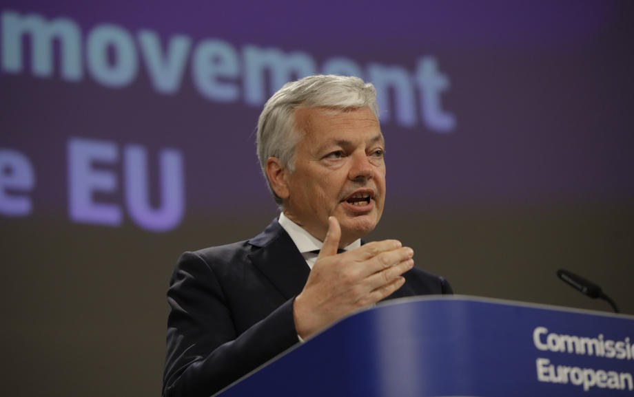 EU Commission&rsquo;s presser on recommendation for free movement measures