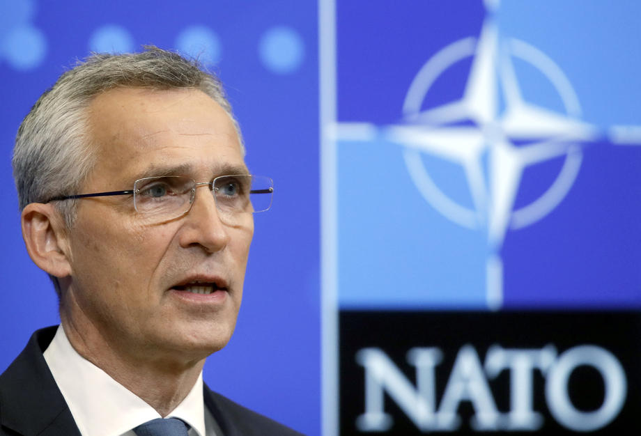 Press conference ahead of NATO Ministers of Foreign Affairs and Defence meetings in Brussels