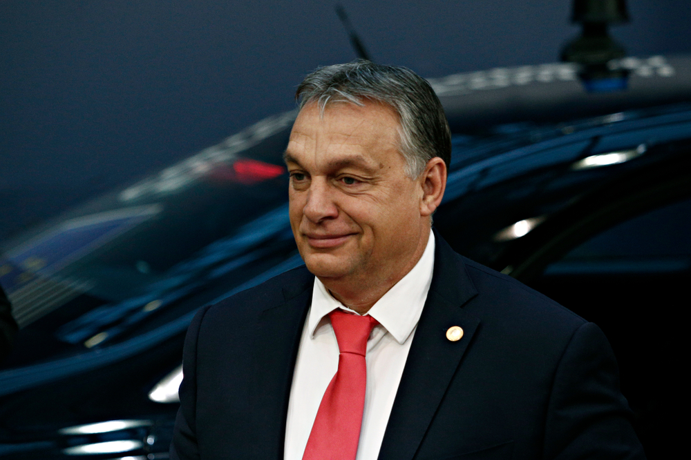 Viktor,Orban,,Hungary&rsquo;s,Prime,Minister,Arrives,For,A,Meeting,With
