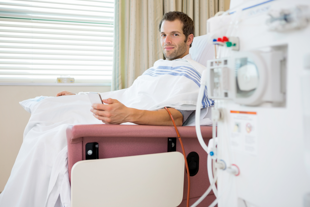 Dialysis,Patient,Waiting,For,Treatment,At,Hospital