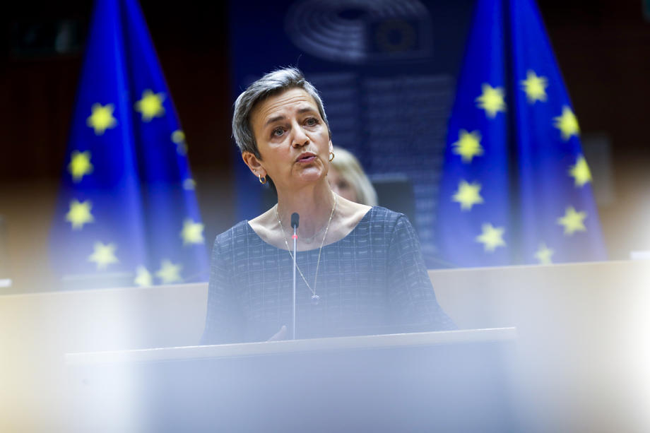 European Parliament session in Brussels