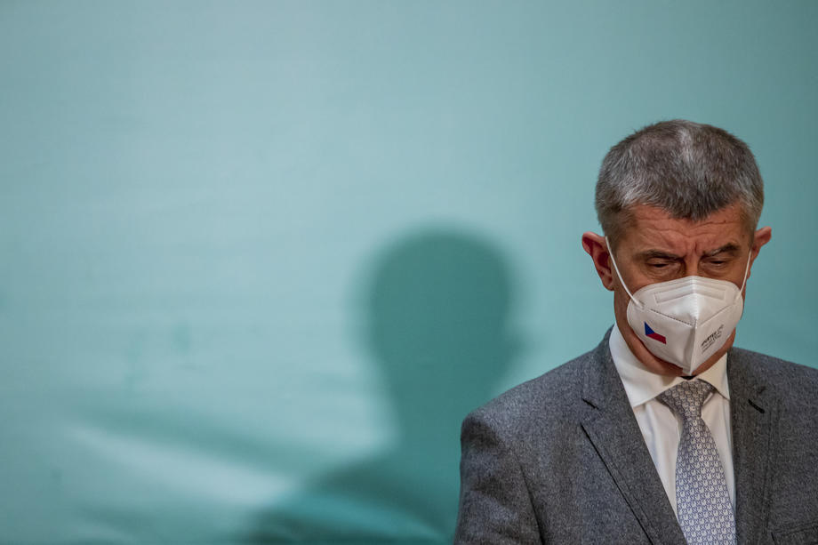 Newly appointed Czech Health Minister Vojtech press conference