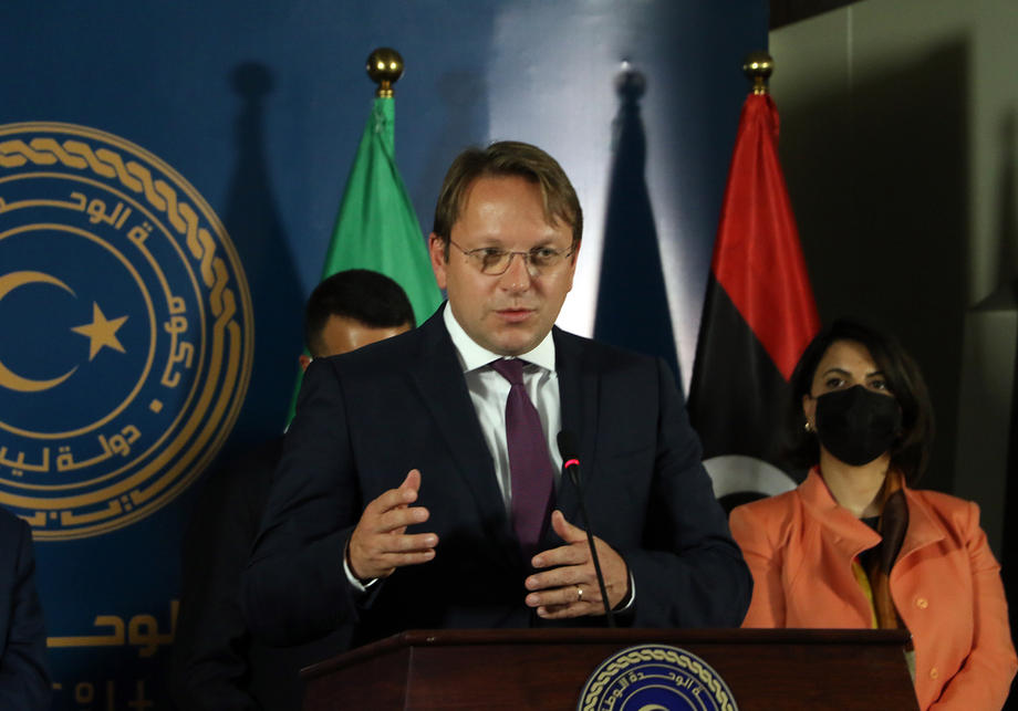 Joint mission to Tripoli of Maltese and Italian Foreign Ministers with EU Commissioner Varhelyi