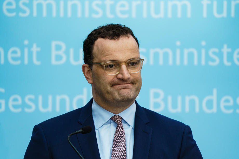 Press statement of German Health Minister following government&rsquo;s cabinet meeting