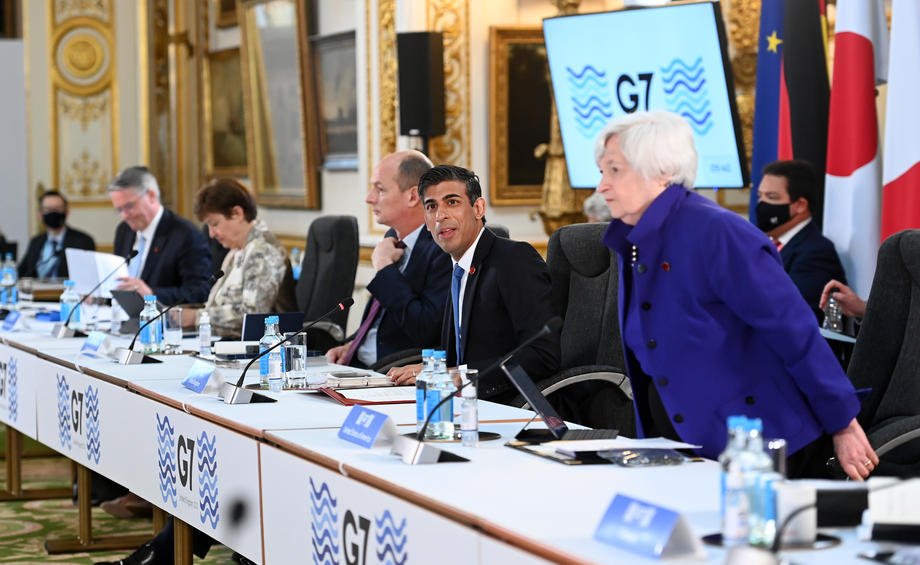 G7 Finance Ministers meeting in London