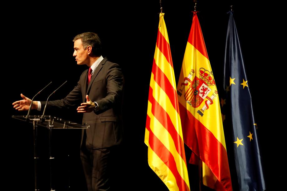 Spanish Prime Minister attends conference in Barcelona