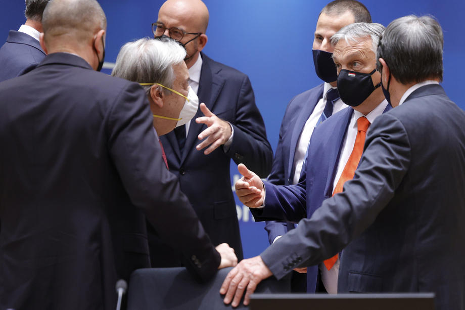 European Union leaders meeting in Brussels
