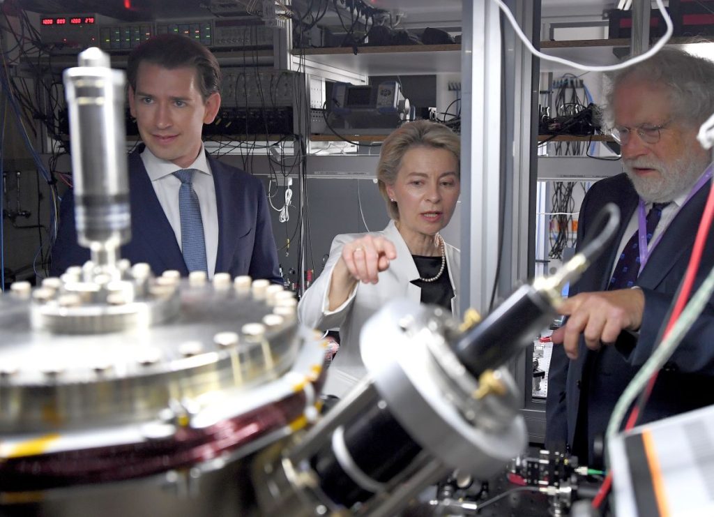 EU Commission President von der Leyen in Vienna