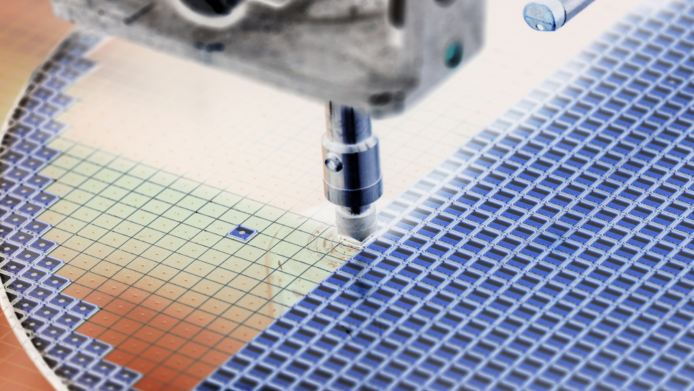 Silicon,Wafer,Negative,Color,In,Machine,In,Semiconductor,Manufacturing