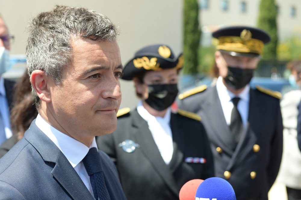 Marseille,,France,-,May,24,,2021:,Gerald,Darmanin,(minister,Of