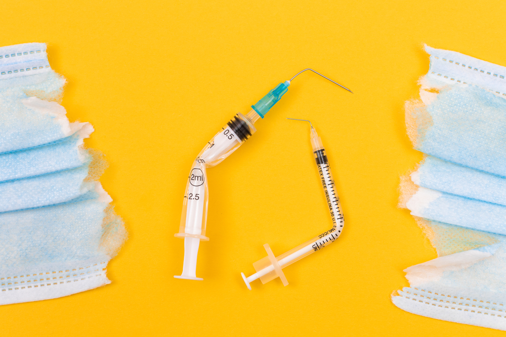 Anti,Vaccine,Movement,And,Anti,Mask,Concept,-,Broken,Medical