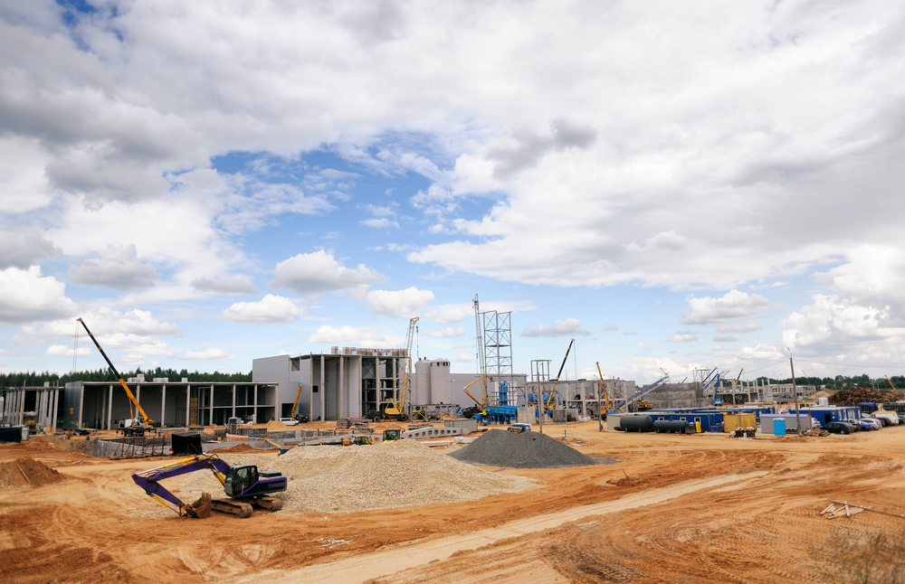 Construction,Site,,Construction,Machinery,,Bulldozer,,Excavation,,Factory