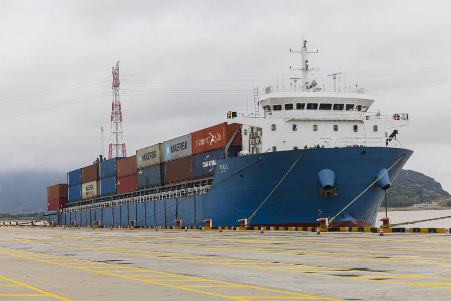 Zhoushan Port in Ningbo