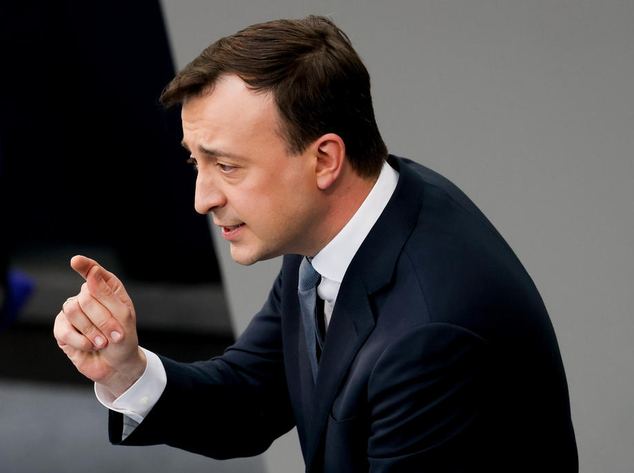 German parliament  discusses mask scandal around Health Minister Jens Spahn