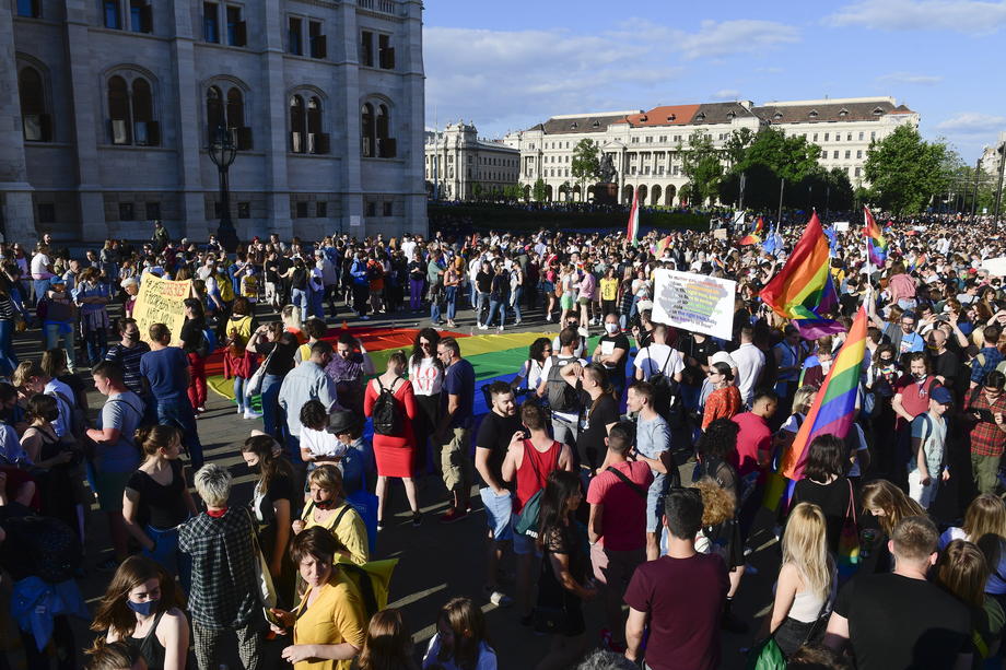 Protest against anti-LGBT draft law