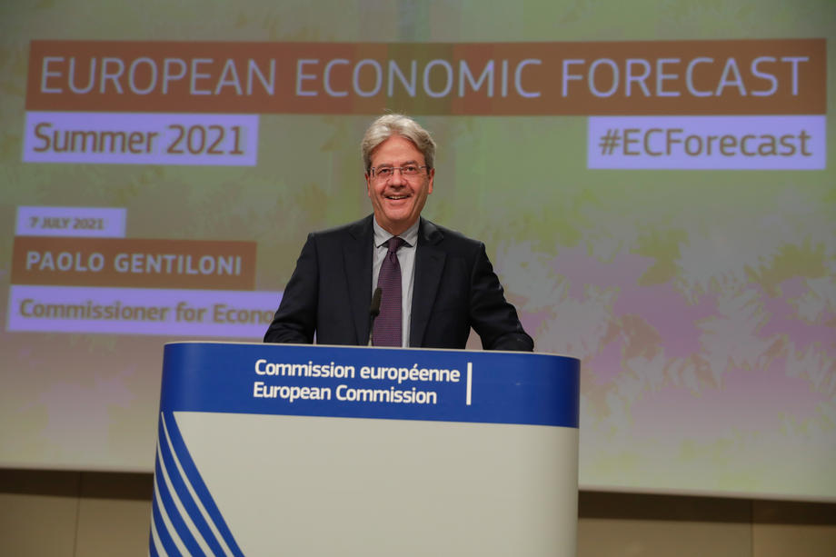 Press conference on the Summer 2021 Economic Forecast