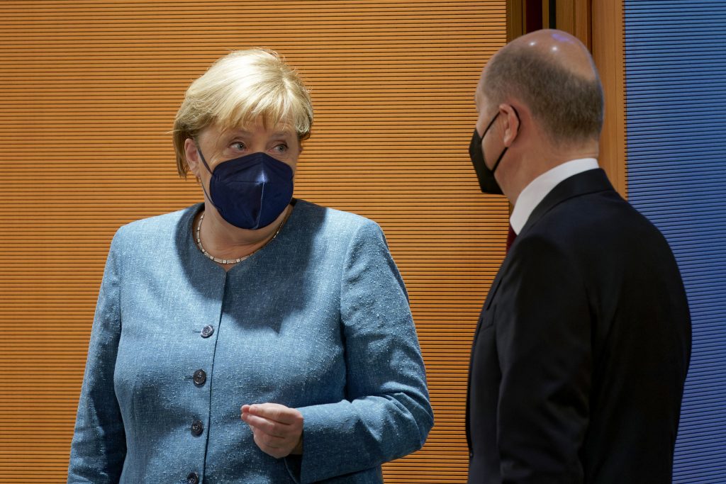 Weekly German cabinet meeting in Berlin