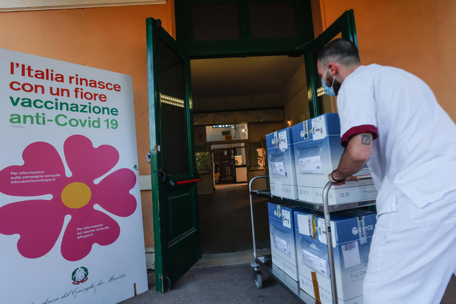 Vaccination against Covid-19 in Rome