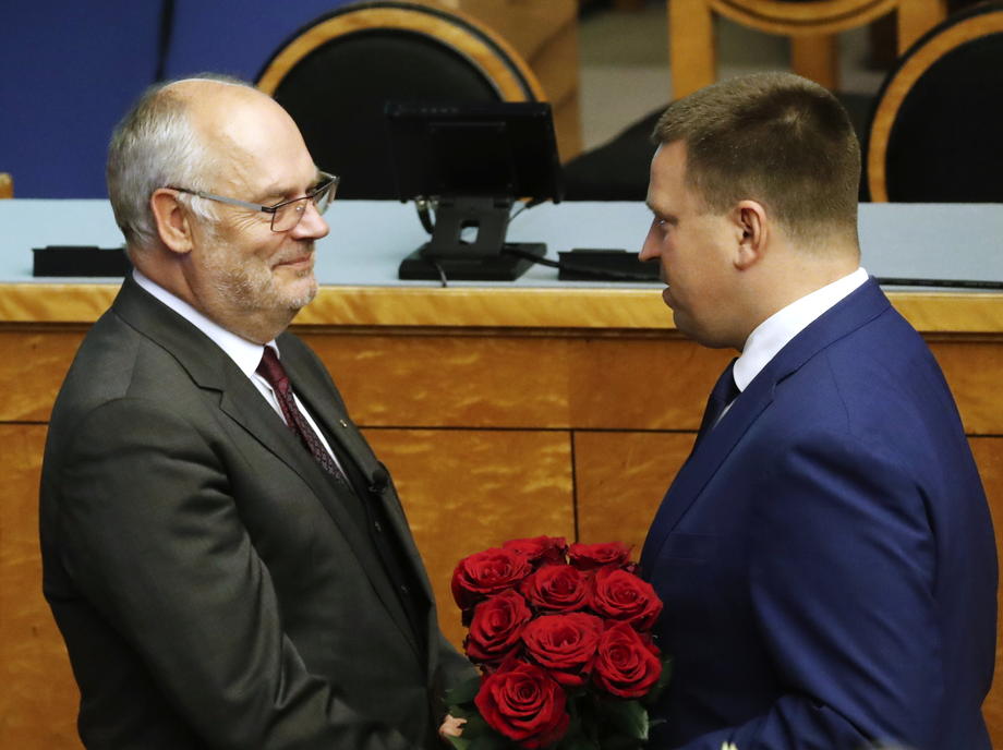 Estonian parliament Riigikogu elects Alar Karis as next president