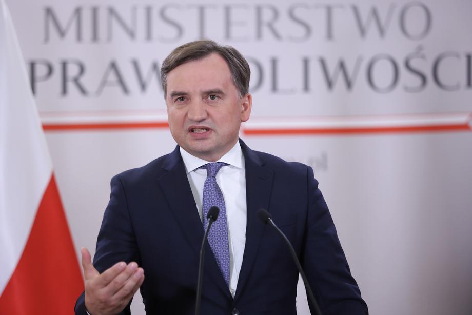 Polish Ministry of Justice press conference