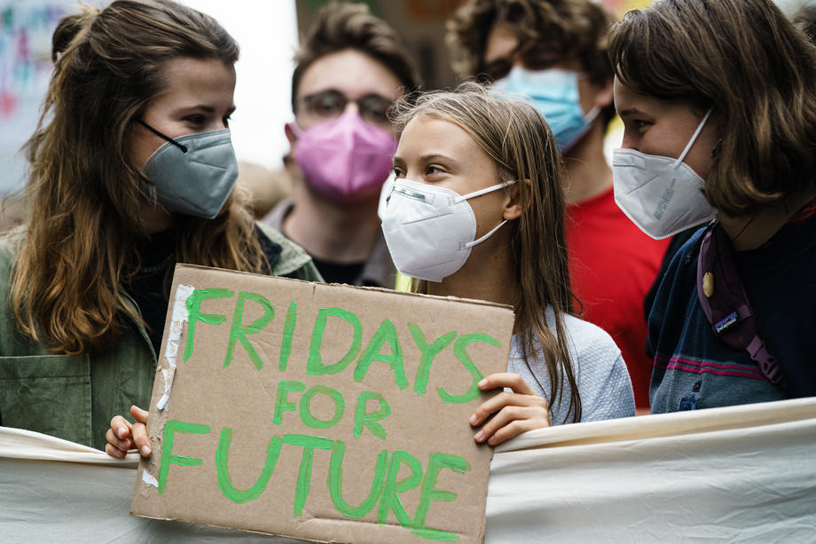 Fridays For Future global climate action day in Berlin