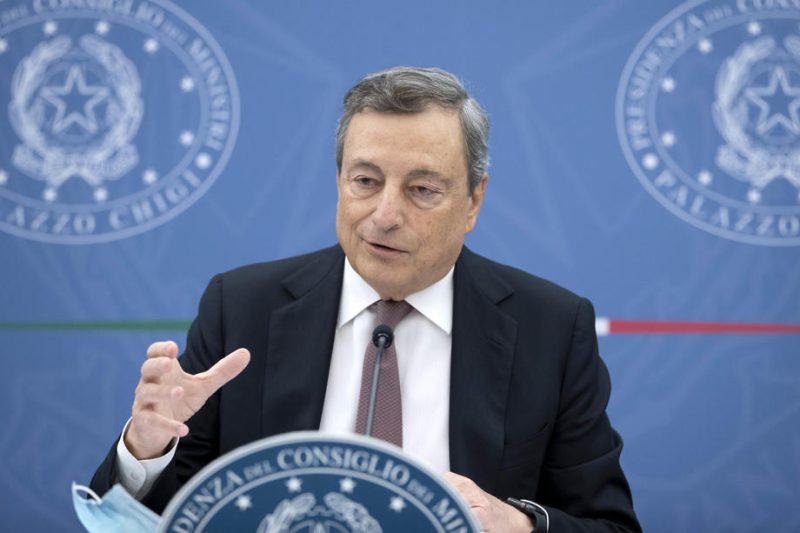 L'économie italienne se porte mieux que prévu, selon Mario Draghi