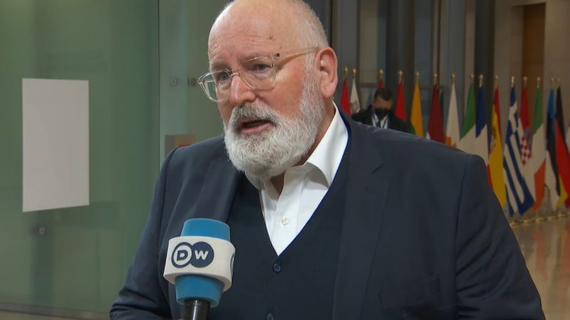 Flambée des prix de l’énergie : Frans Timmermans laisse entendre que le SEQE ne fera pas partie de la solution