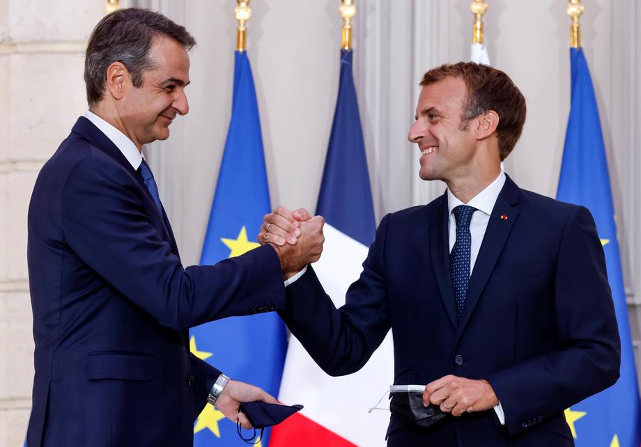 Signing ceremony of new defence deal betwen Greece and France