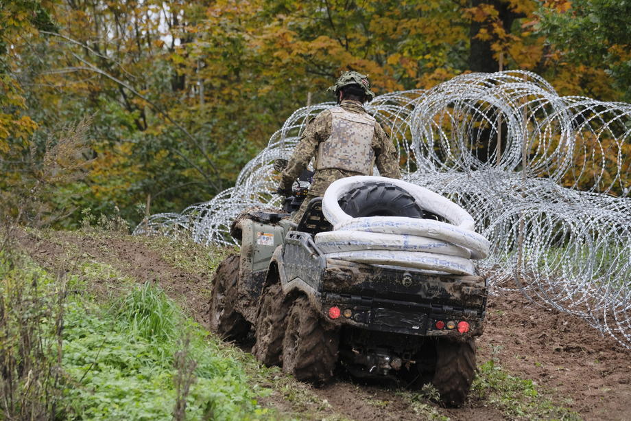 Latvia Belarus Border