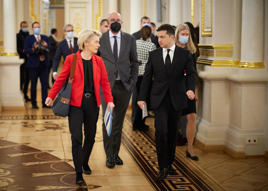 The 23rd summit between the European Union and Ukraine in Kiev.