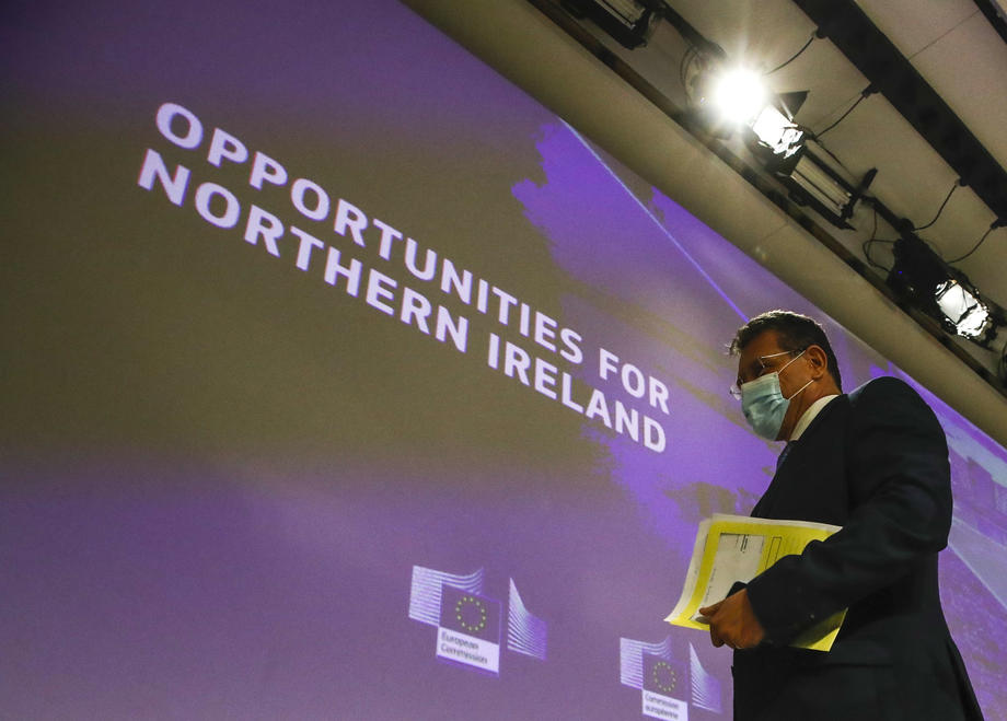EU Ireland / Northern Ireland proposal