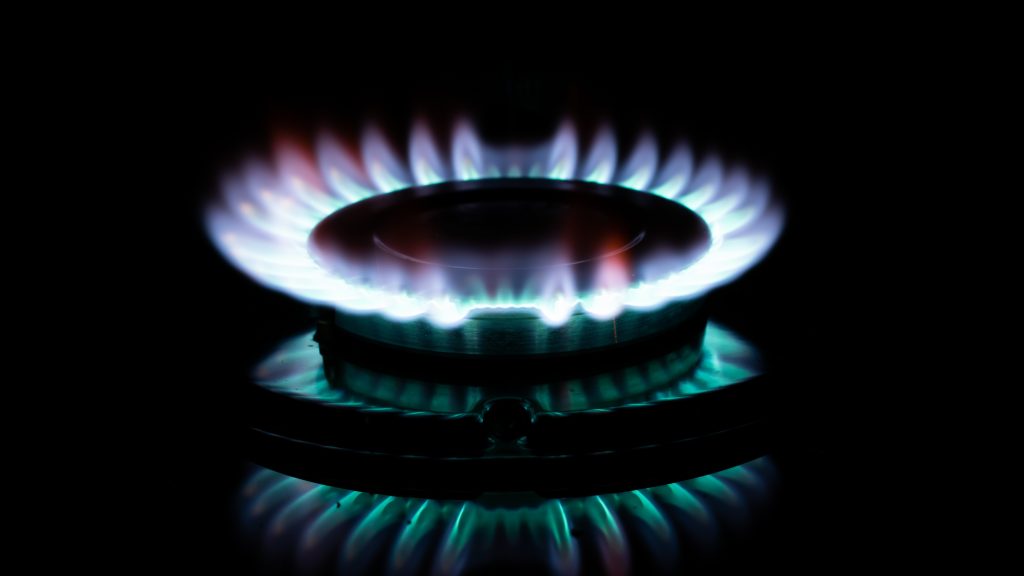 Gas flame