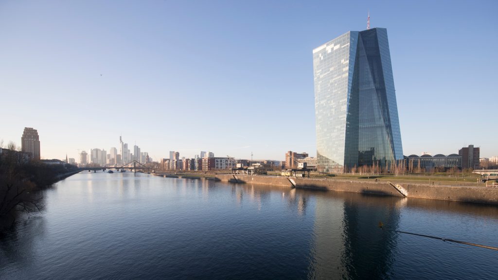 epa08464862 (FILE) – A general view of the building of the European Central Bank (ECB) in Frankfurt am Main, Germany, 19 January 2017 (reissued 04 June 2020). The ECB on 04 June 2020 announced it&rsquo;s monetary policy decision and said the pandemic emergency purchase programme (PEPP) will be increased by 600 billion euro to a total of 1,350 billion euro, as a part of stimulus efforts to strenghten the eurozone economy. ECB also held the interest rates at 0,00 per cent.   EPA-EFE/RONALD WITTEK